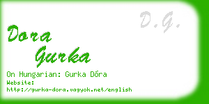 dora gurka business card
