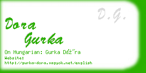 dora gurka business card
